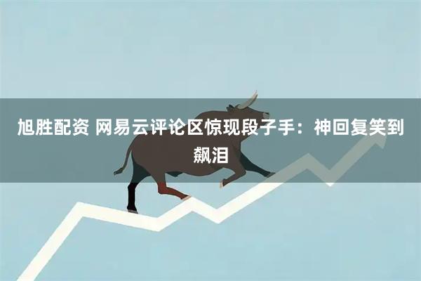 旭胜配资 网易云评论区惊现段子手：神回复笑到飙泪