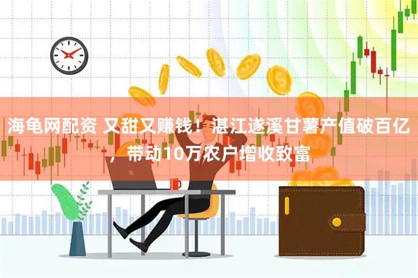 海龟网配资 又甜又赚钱！湛江遂溪甘薯产值破百亿，带动10万农户增收致富